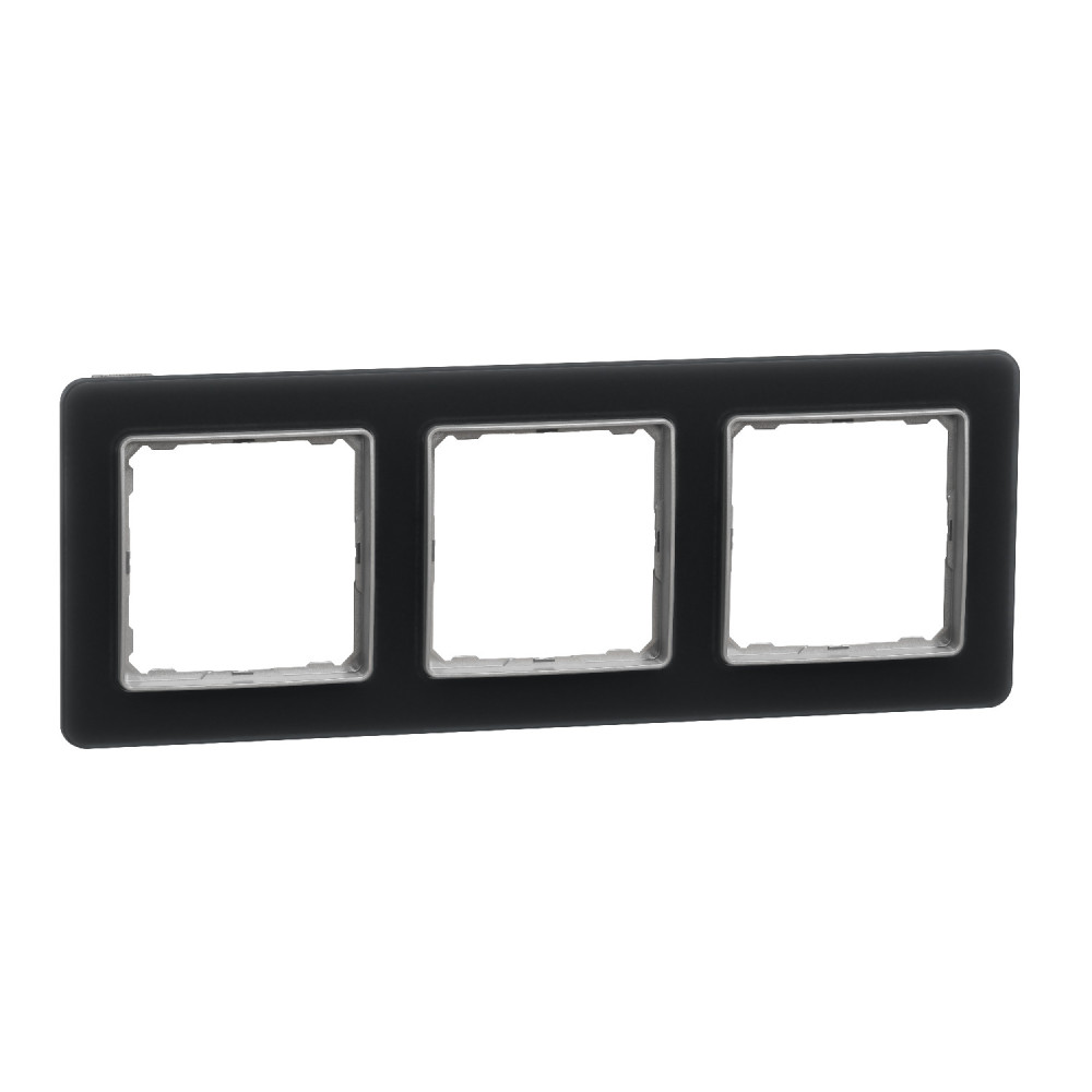 Рамка 3-на універсальна Schneider Electric Sedna Design Матове скло SDD362803